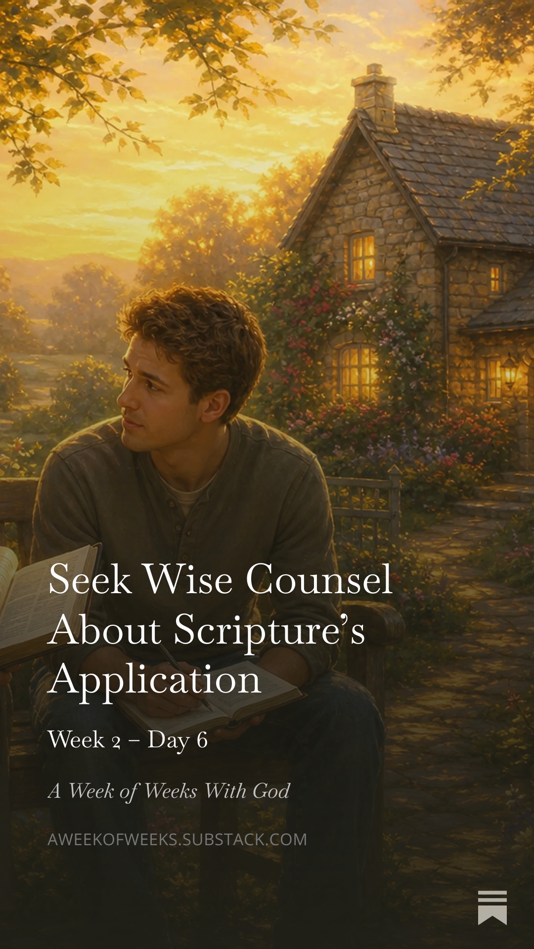 Day 6 – Seek Wise Counsel About Scripture’s Application