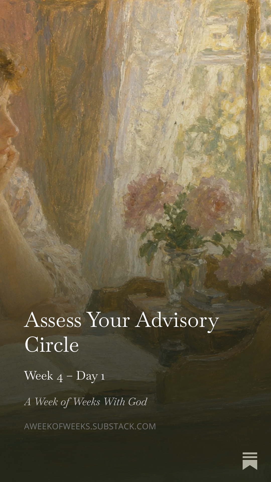 Day 1 – Assess Your Advisory Circle