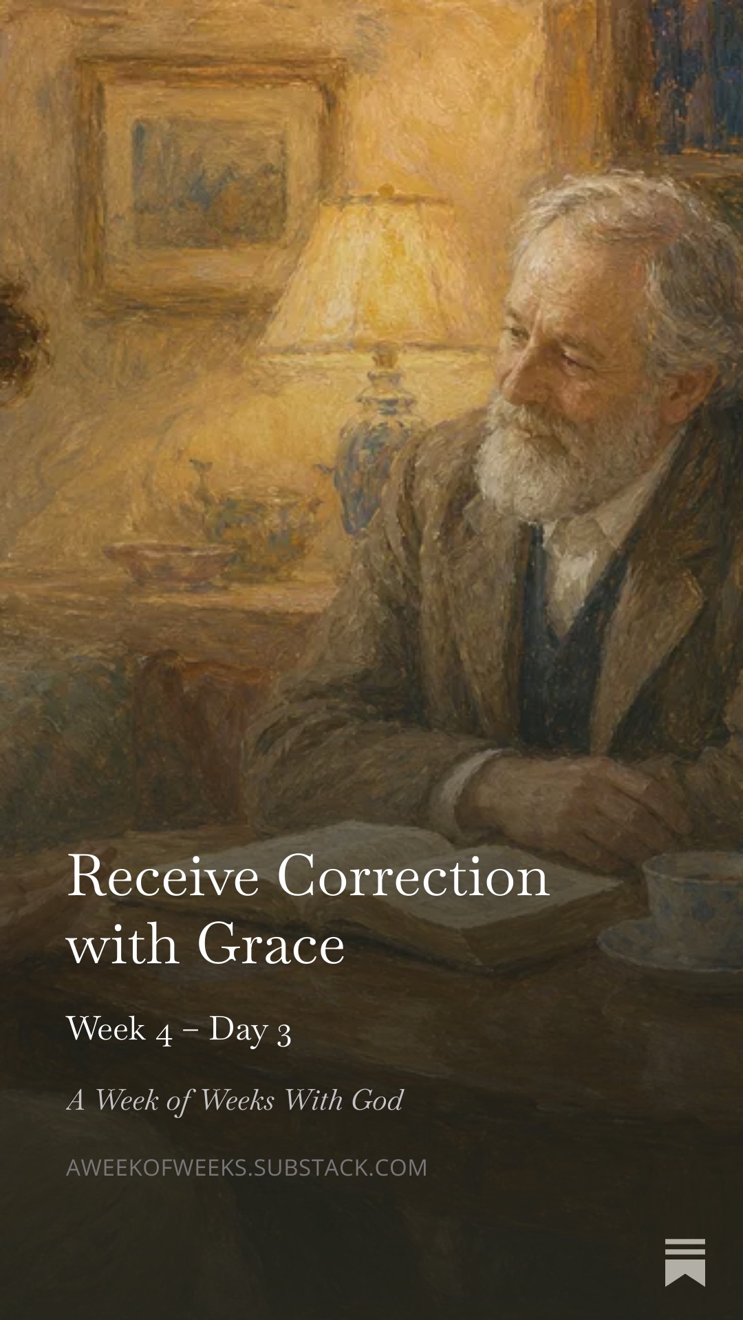 Day 3 – Receive Correction with Grace