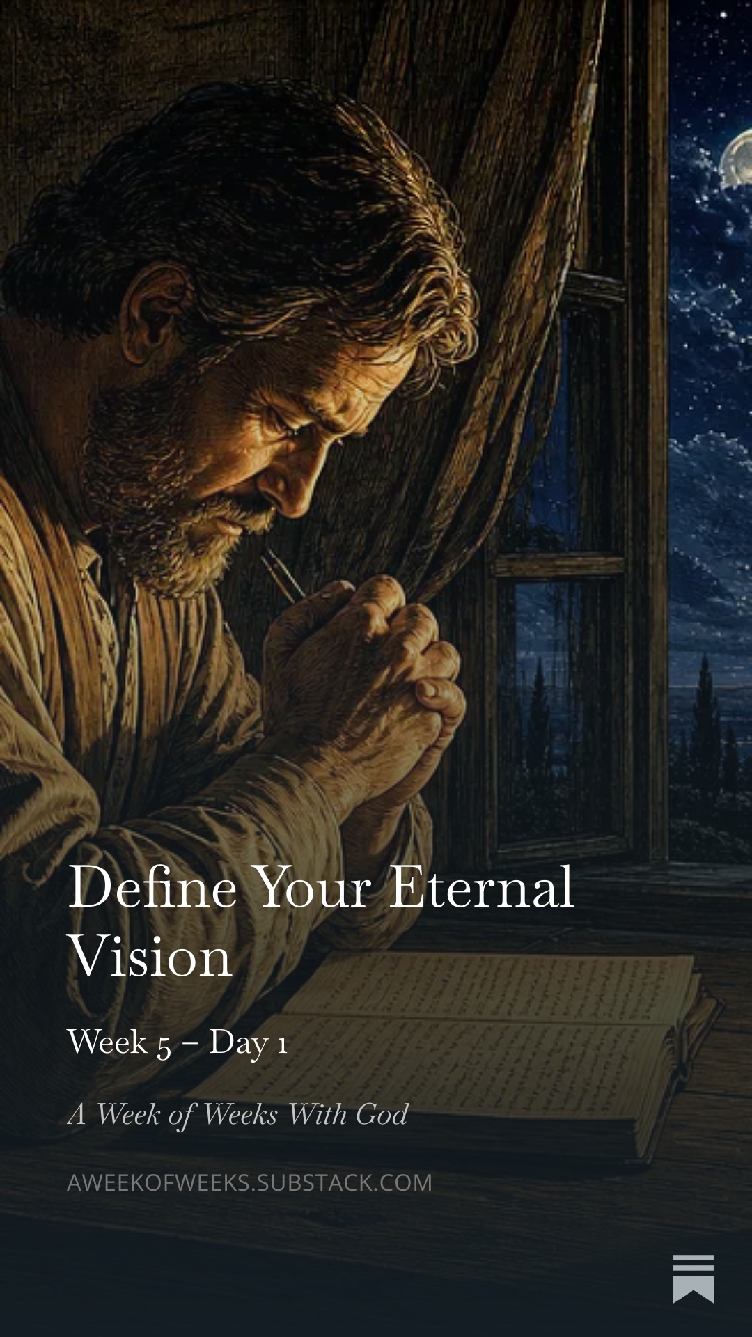 Day 1 – Define Your Eternal Vision